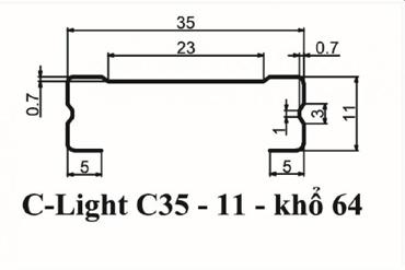 C-Light C35 - 11- khổ 64